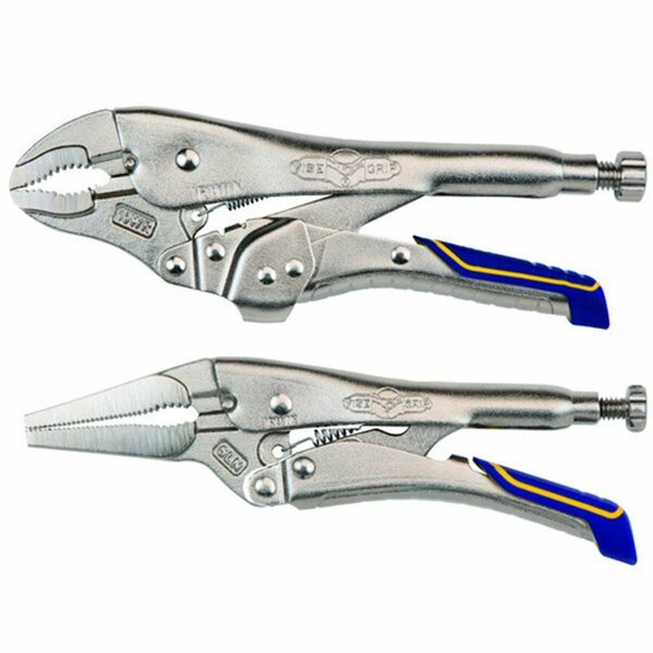 Gizmo 6 in. 10WR Fast Release Locking Plier Set - Assured for Reliability and Durability GI3680930